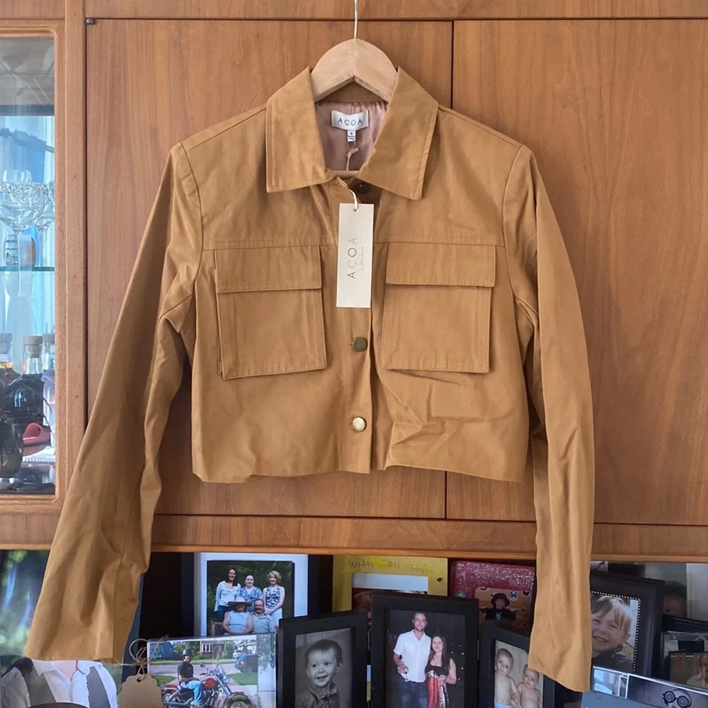 ACOA Collection Cropped Jacket - Picture 1 of 9